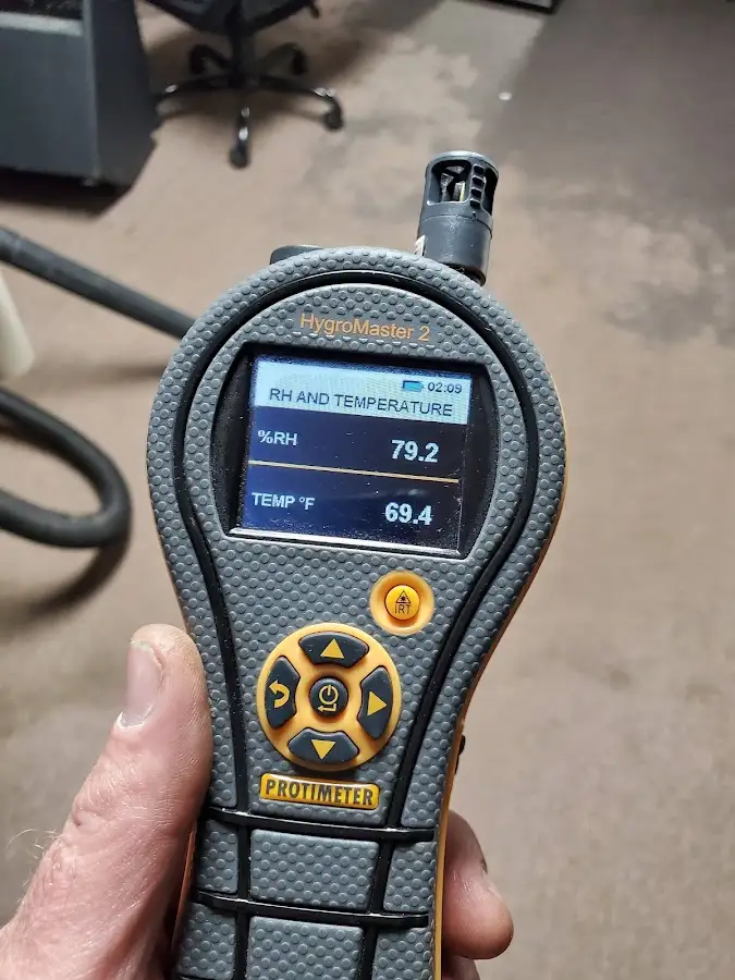 Moisture meter humidity assessment for Fire & Smoke Damage Restoration in El Dorado